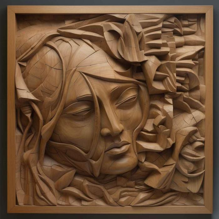 نموذج ثلاثي الأبعاد لآلة CNC 3D Art 